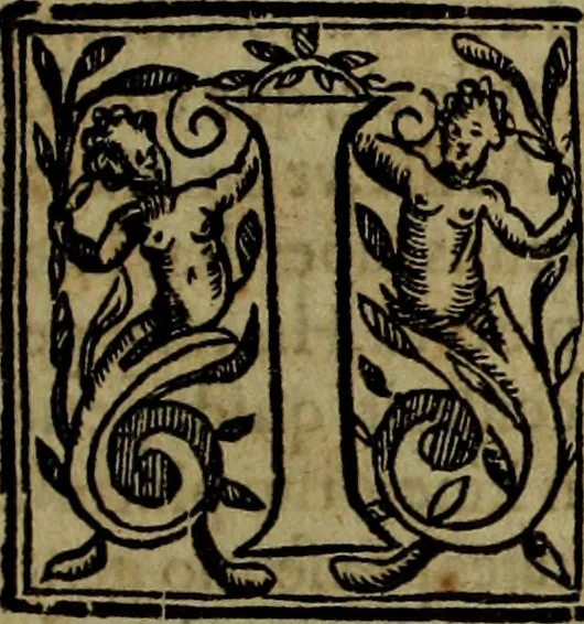 An illustration from Rervm anglicarvm scriptores post Bedam praecipvi, 1596, leaf 518