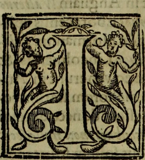 An illustration from Rervm anglicarvm scriptores post Bedam praecipvi, 1596, leaf 750