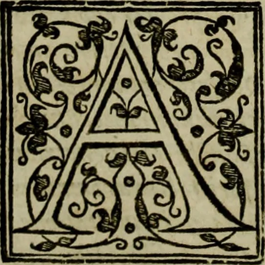 An illustration from Rervm anglicarvm scriptores post Bedam praecipvi, 1596, leaf 93