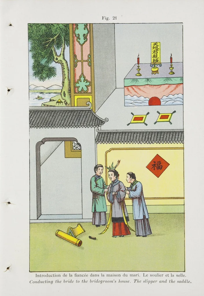 An illustration from Researches into Chinese superstitions, by Henry Doré, S.J. ;, 1926, leaf 106
