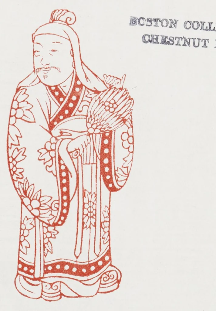 An illustration from Researches into Chinese superstitions, by Henry Doré, S.J. ;, 1926, leaf 4