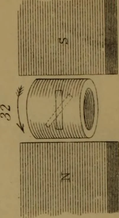 An illustration from Researches on diamagnetism and magne-crystallic action : including the question of diamagnetic polarity, 1870, leaf 151