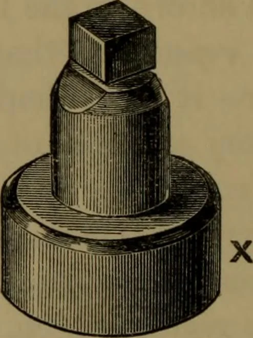 An illustration from Researches on diamagnetism and magne-crystallic action : including the question of diamagnetic polarity, 1870, leaf 297