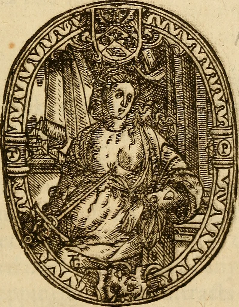 An illustration from Resolves : A duple century, 1631, leaf 326