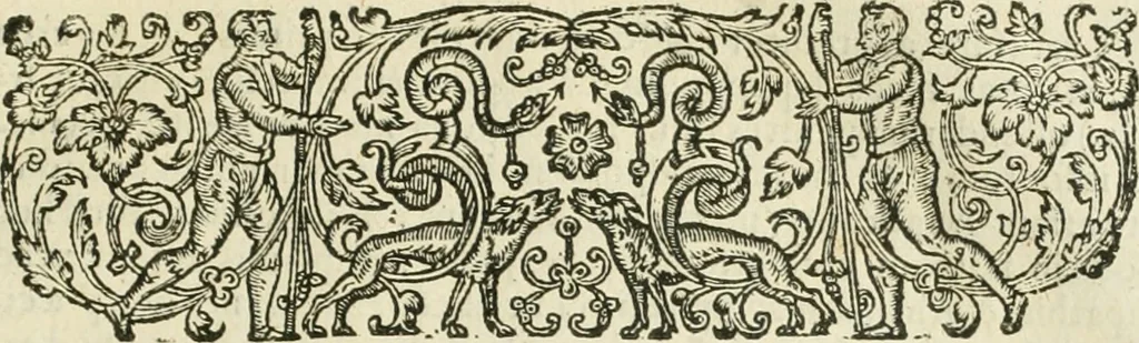 An illustration from Responsvm ad Hoplocrisma-Spongvm M. Fosteri presbiteri : ab ipso ad vngventi armarii validitatem delendam ordinatvm : hoc est, Spongiae M. Fosteri presbyteri expressio sev elisio : in qua virtuosa spongiae ipsius potestas in detergendo vnguentum armarium, ex primitur, eliditur ac funditus aboletur : ac tandem immodestia & erga fratres suos incivilitas, aceto veritatis acerrimo corrigitur & penitus extinguitur, 1638, leaf 4