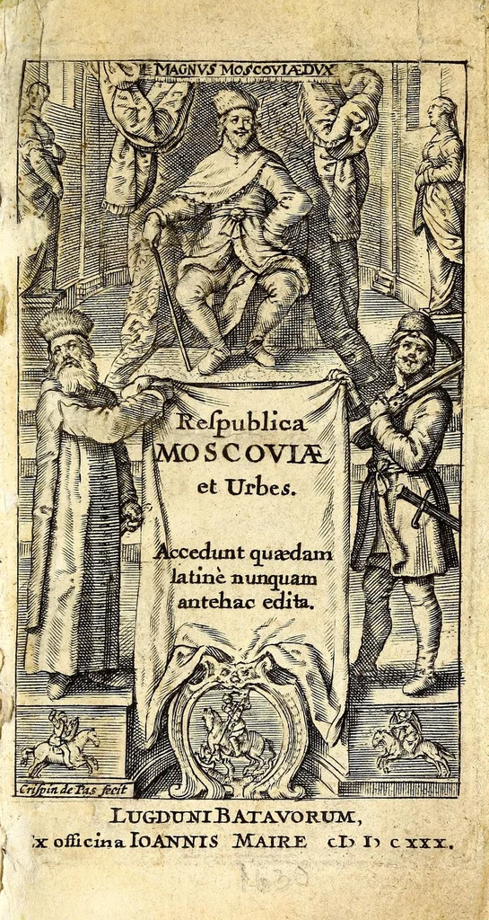 An illustration from Respublica Moscoviae et urbes : accedunt quaedam latinè nunquam antehac edita, 1630, leaf 5