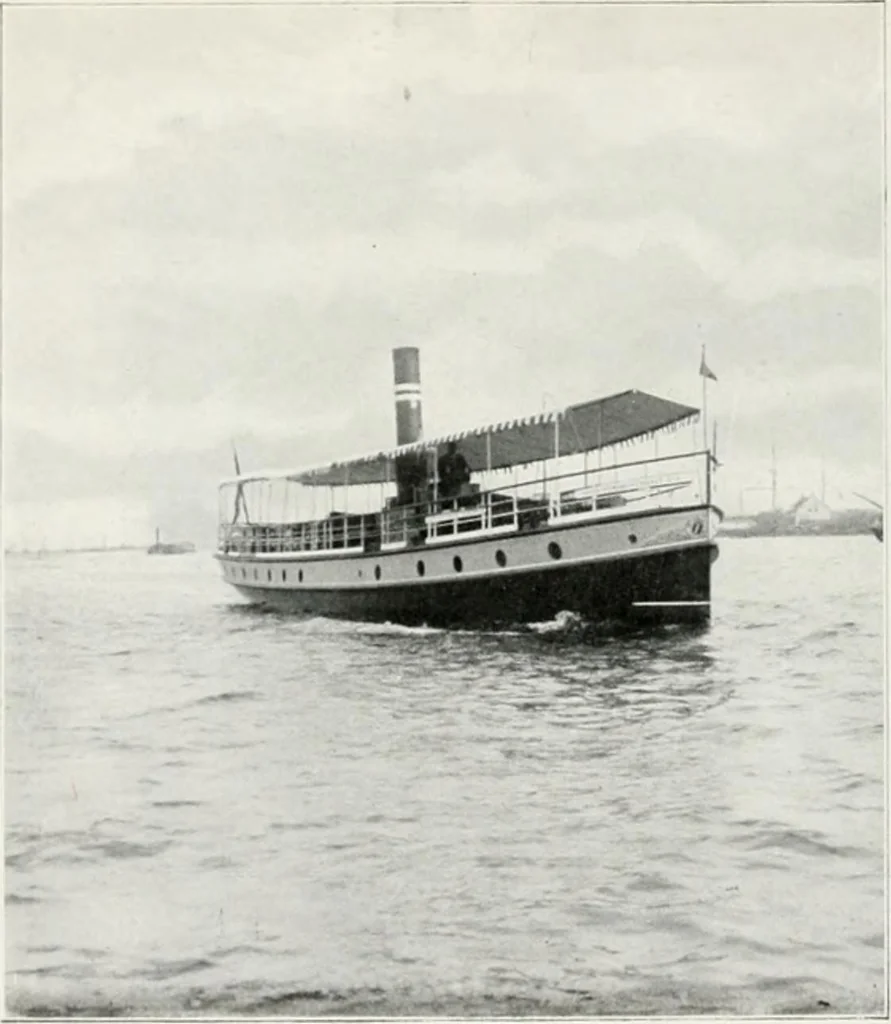 An illustration from Restaurant Rijks-Museum Amsterdam, 1908, leaf 13