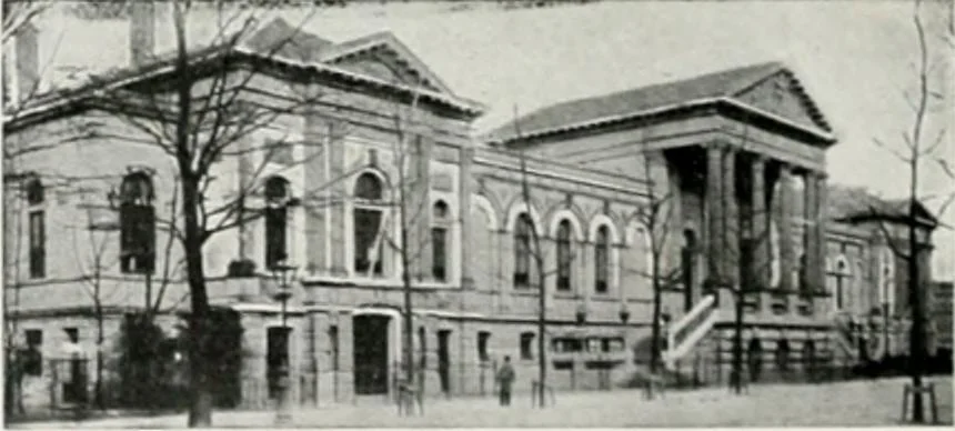 An illustration from Restaurant Rijks-Museum Amsterdam, 1908, leaf 15