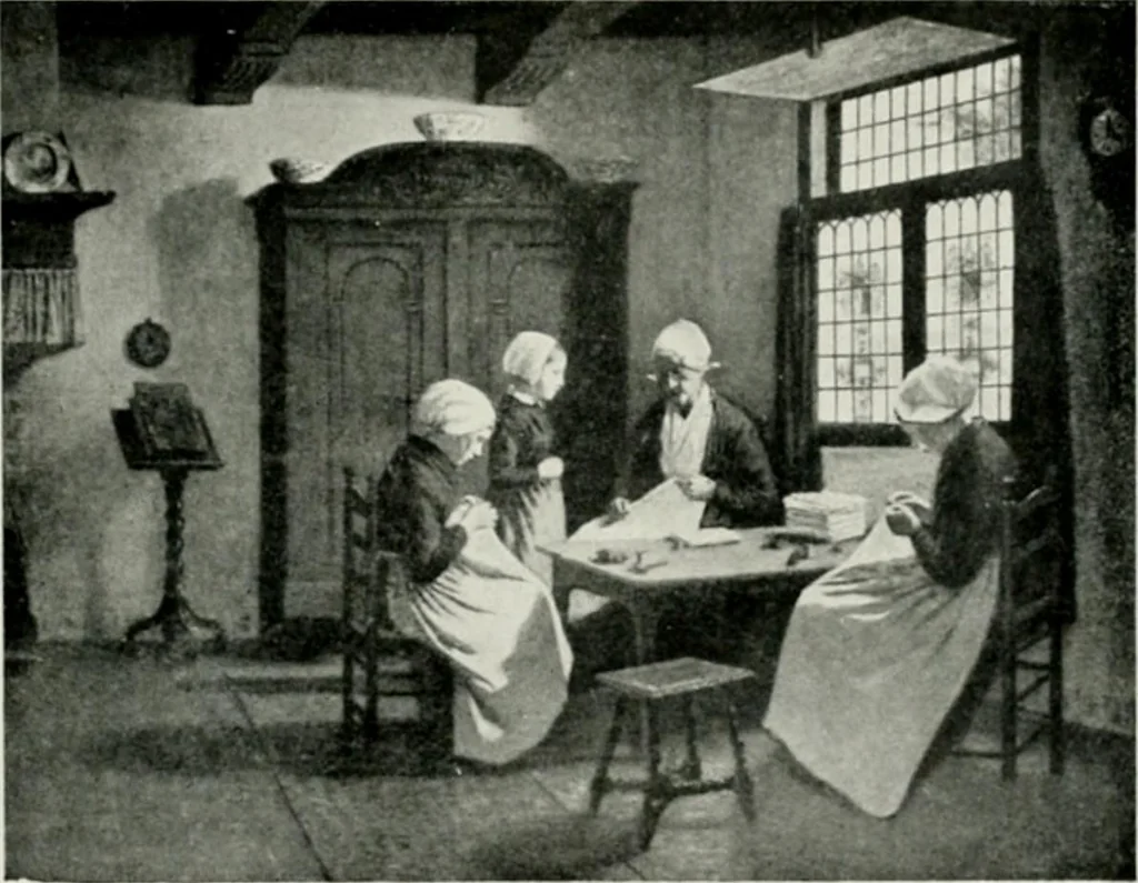 An illustration from Restaurant Rijks-Museum Amsterdam, 1908, leaf 32