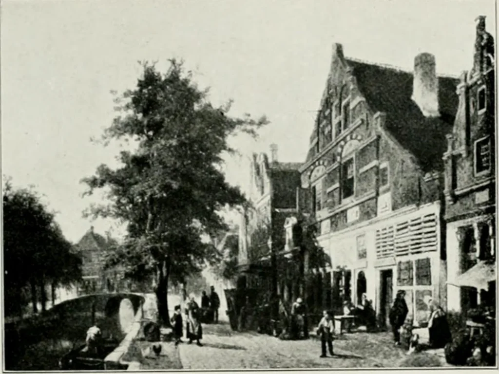 An illustration from Restaurant Rijks-Museum Amsterdam, 1908, leaf 36