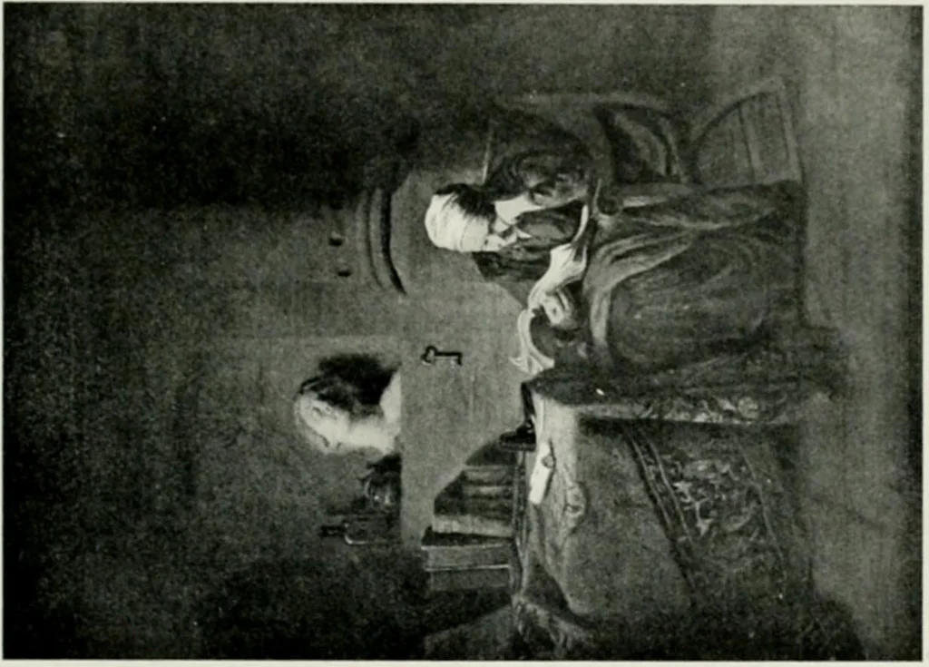 An illustration from Restaurant Rijks-Museum Amsterdam, 1908, leaf 40