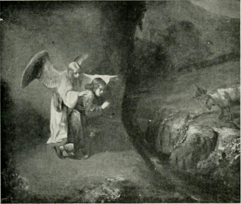An illustration from Restaurant Rijks-Museum Amsterdam, 1908, leaf 48