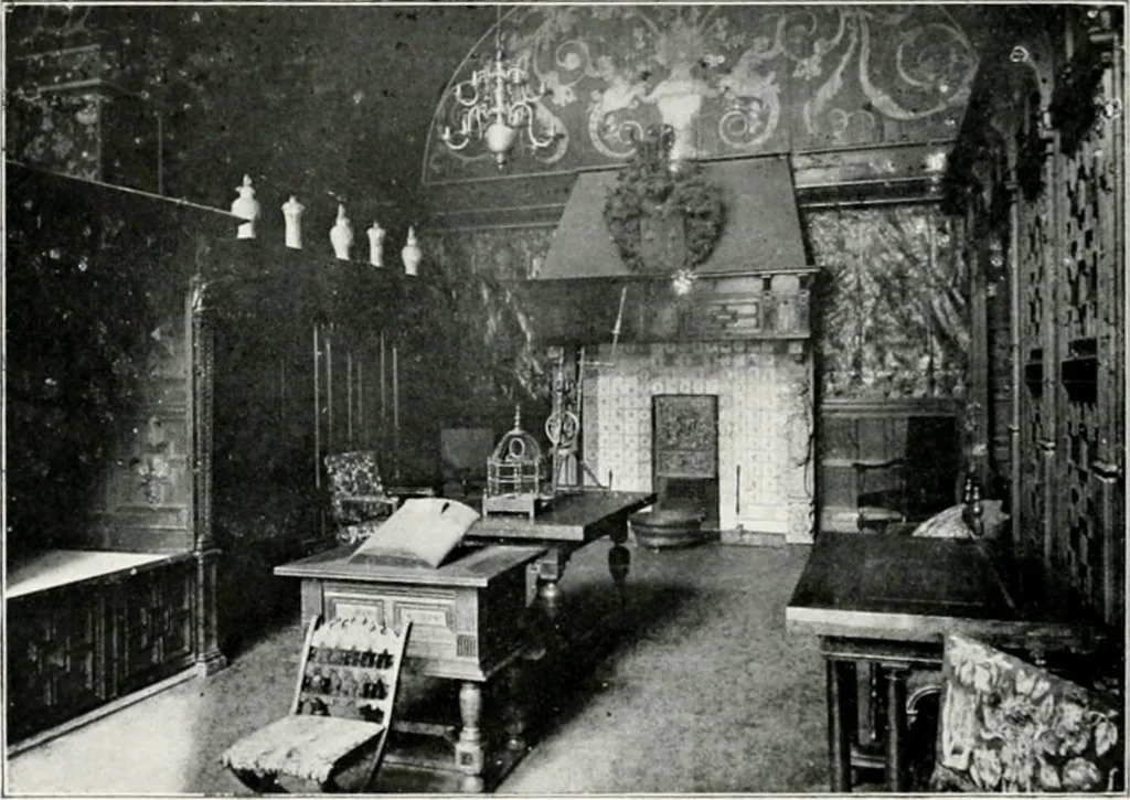 An illustration from Restaurant Rijks-Museum Amsterdam, 1908, leaf 49