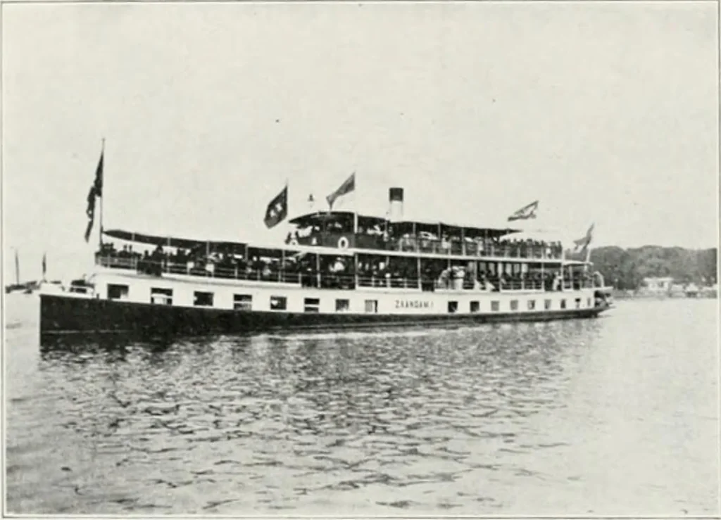 An illustration from Restaurant Rijks-Museum Amsterdam, 1908, leaf 5