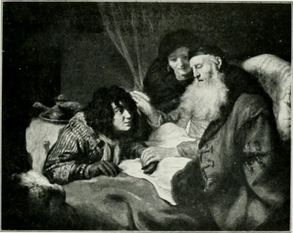 An illustration from Restaurant Rijks-Museum Amsterdam, 1908, leaf 54