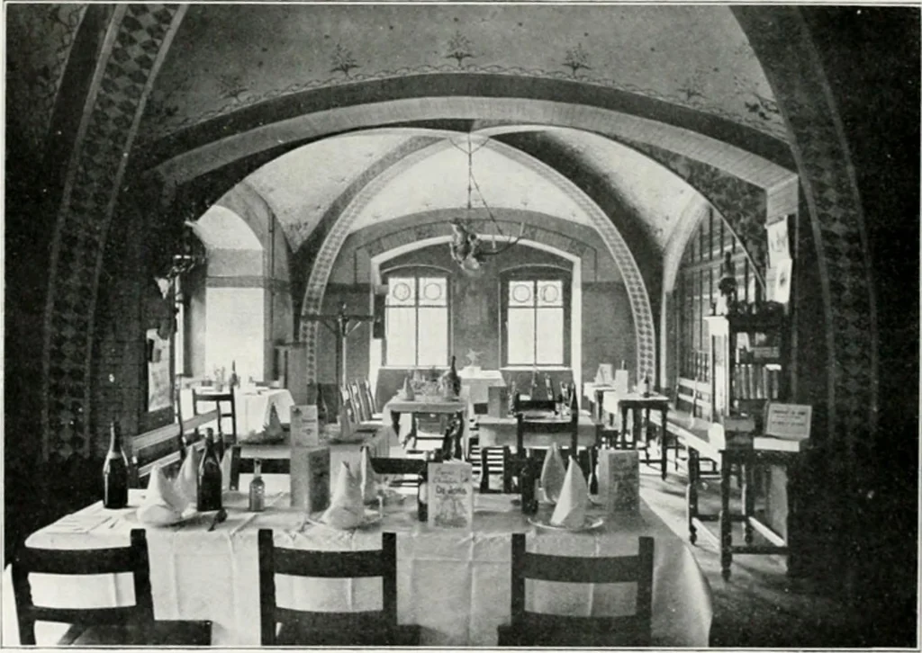An illustration from Restaurant Rijks-Museum Amsterdam, 1908, leaf 59