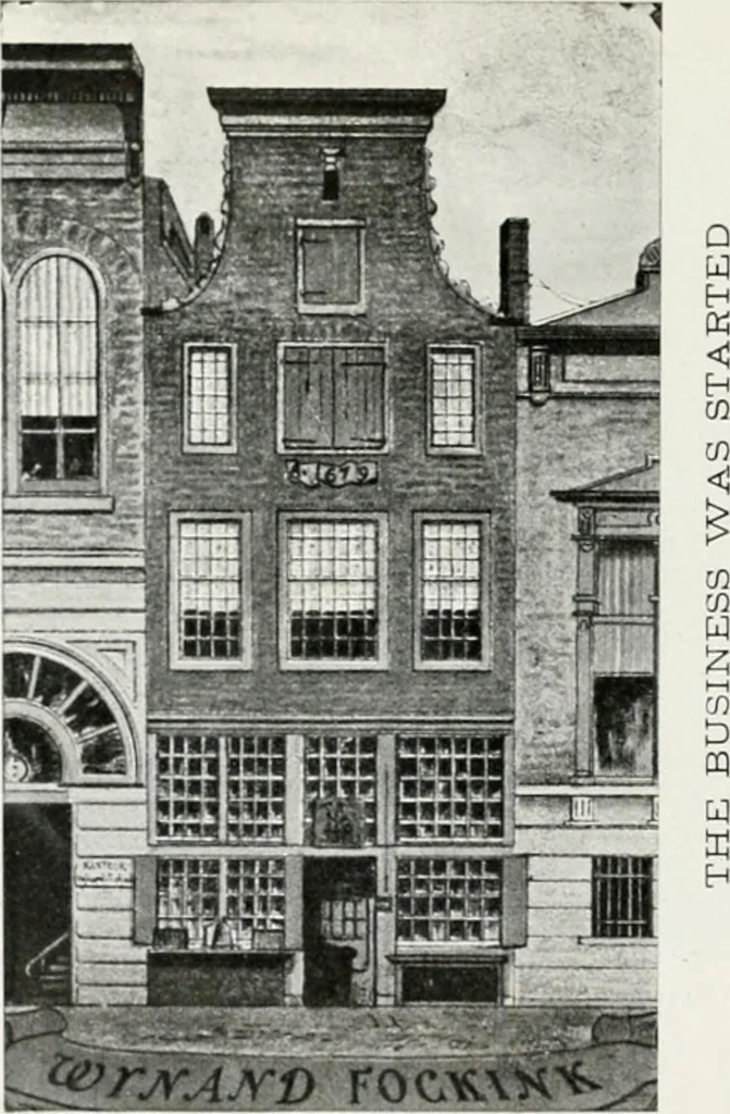 An illustration from Restaurant Rijks-Museum Amsterdam, 1908, leaf 63