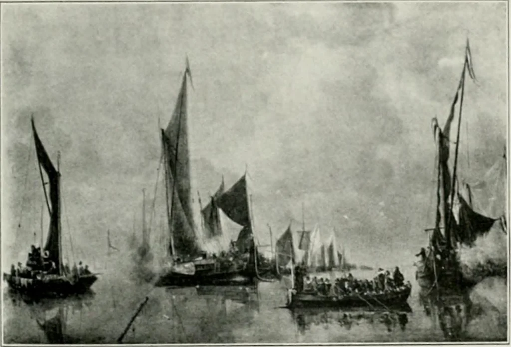An illustration from Restaurant Rijks-Museum Amsterdam, 1908, leaf 64