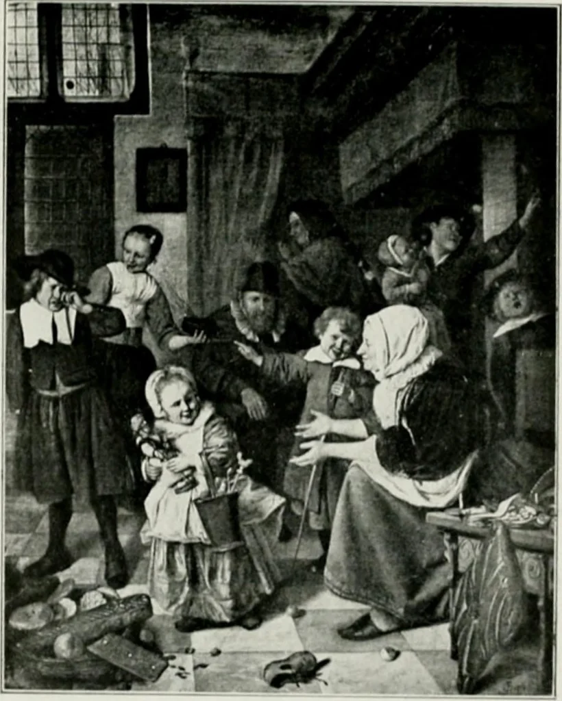 An illustration from Restaurant Rijks-Museum Amsterdam, 1908, leaf 66