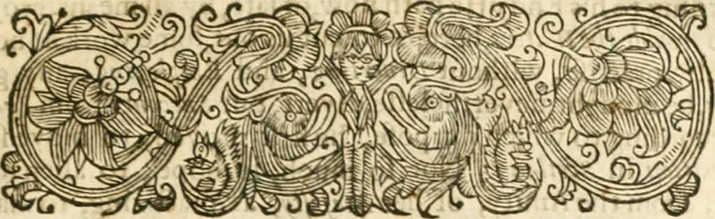 An illustration from Resuscitatio; or, Bringing into publick light severall pieces, of the works, civil, historical, philosophical, & theological, hitherto sleeping, of the Right Honourable Francis Bacon. According to the best corrected coppies. Together, with his Lordships life, 1657, leaf 186