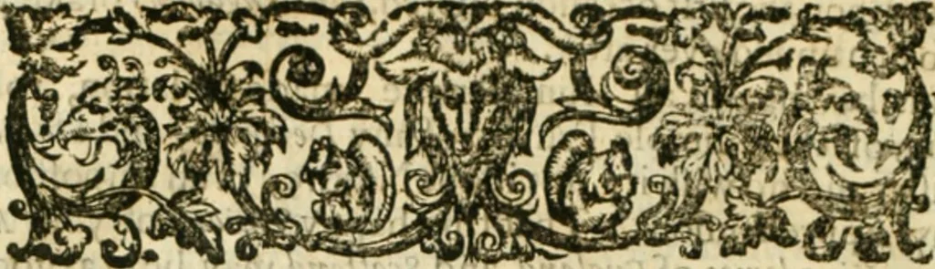 An illustration from Resuscitatio; or, Bringing into publick light severall pieces, of the works, civil, historical, philosophical, & theological, hitherto sleeping, of the Right Honourable Francis Bacon. According to the best corrected coppies. Together, with his Lordships life, 1657, leaf 241