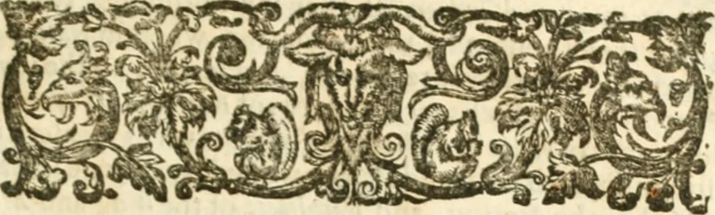 An illustration from Resuscitatio; or, Bringing into publick light severall pieces, of the works, civil, historical, philosophical, & theological, hitherto sleeping, of the Right Honourable Francis Bacon. According to the best corrected coppies. Together, with his Lordships life, 1657, leaf 260