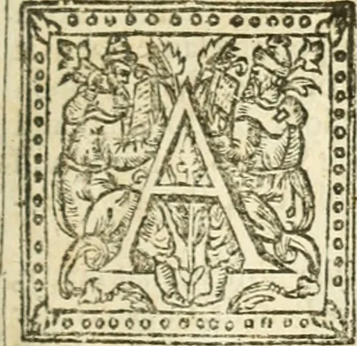 An illustration from Resuscitatio; or, Bringing into publick light severall pieces, of the works, civil, historical, philosophical, & theological, hitherto sleeping, of the Right Honourable Francis Bacon. According to the best corrected coppies. Together, with his Lordships life, 1657, leaf 30