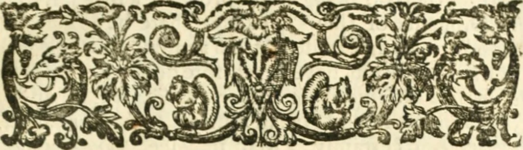 An illustration from Resuscitatio; or, Bringing into publick light severall pieces, of the works, civil, historical, philosophical, & theological, hitherto sleeping, of the Right Honourable Francis Bacon. According to the best corrected coppies. Together, with his Lordships life, 1657, leaf 300