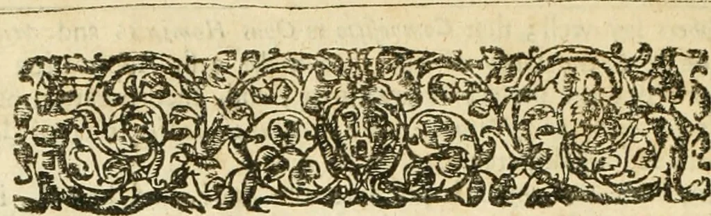 An illustration from Resvscitatio; or, Bringing into pvblick light several pieces of the works civil, historical, philosophical, and theological, hitherto sleeping of the Right Honourable Francis Bacon ... In 2 parts, 1671, leaf 179