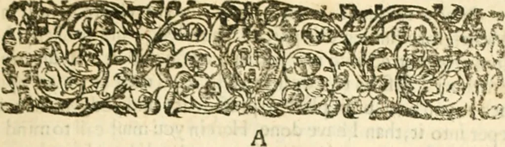 An illustration from Resvscitatio; or, Bringing into pvblick light several pieces of the works civil, historical, philosophical, and theological, hitherto sleeping of the Right Honourable Francis Bacon ... In 2 parts, 1671, leaf 194