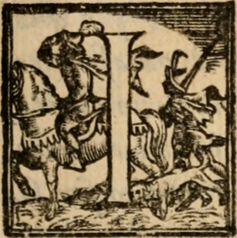 An illustration from Retorica ... amplissimamente tradotta, & illustrata con dotte & vtilissime digressioni, 1597, leaf 6