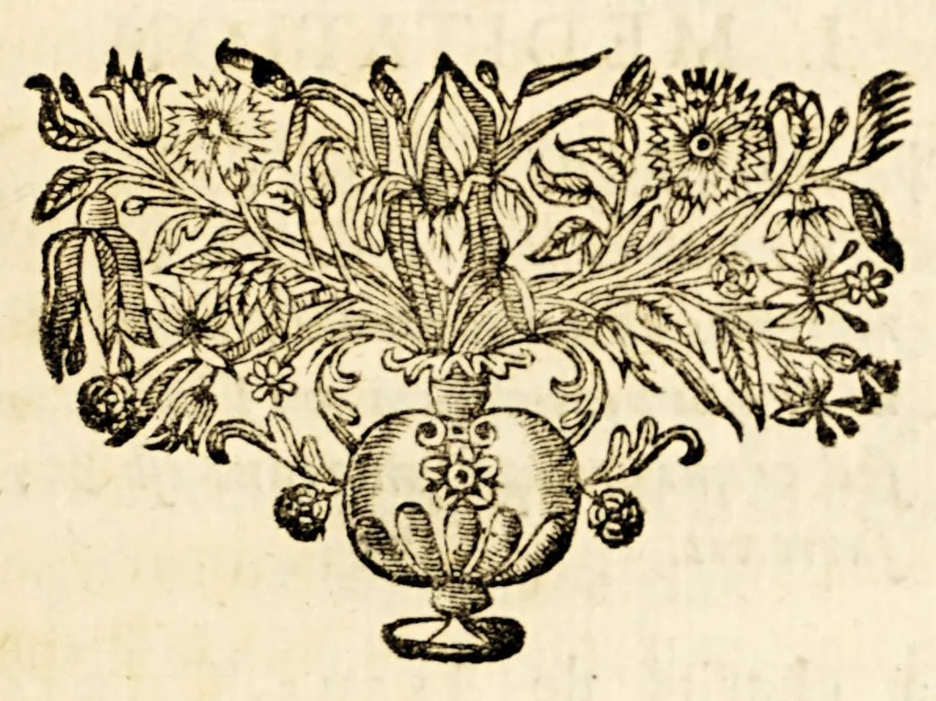 An illustration from Retraites de la venerable mere Marie de l'Incarnation religieuse Ursuline. : Avec une exposition succinte du Cantiques des Cantiques, 1682, leaf 167