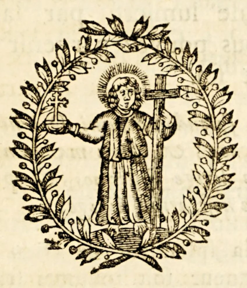 An illustration from Retraites de la venerable mere Marie de l'Incarnation religieuse Ursuline. : Avec une exposition succinte du Cantiques des Cantiques, 1682, leaf 95