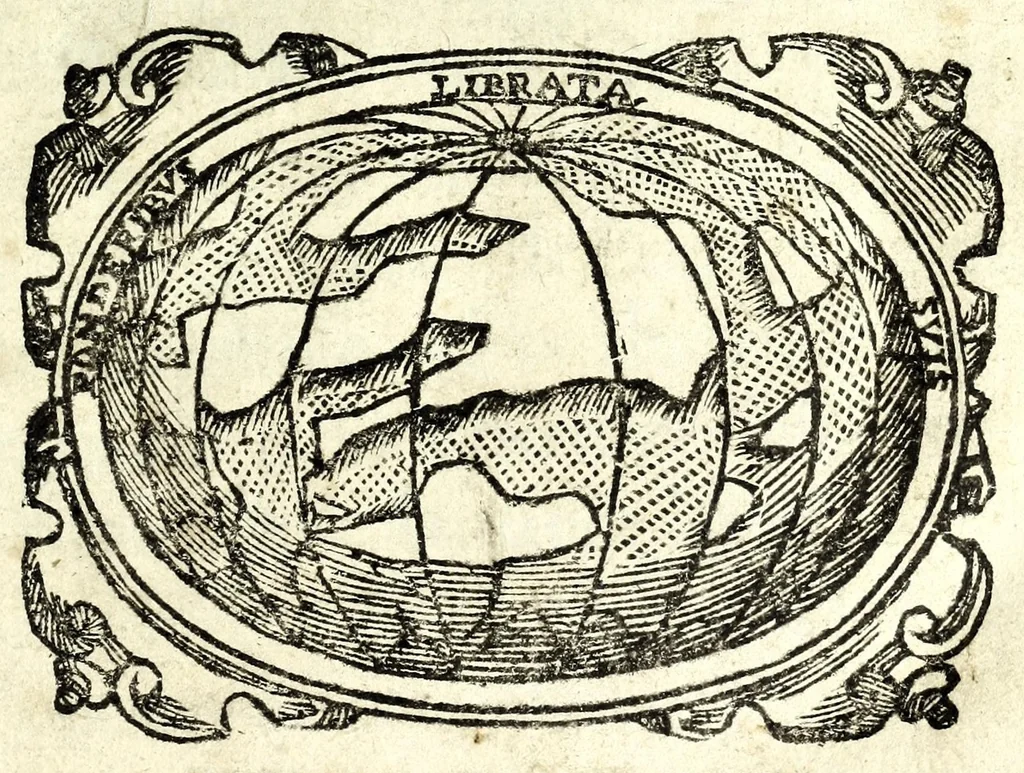 An illustration from Retta linea gnomonica, 1675, leaf 5