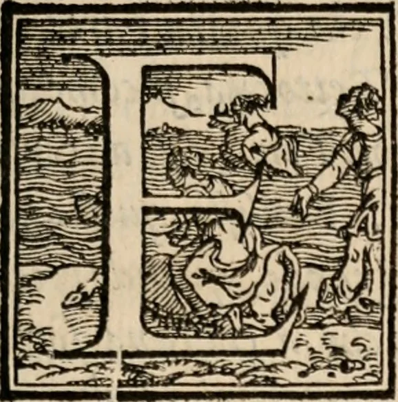 An illustration from Rettorica d'Aristotile fatta in lingva toscana, 1570, leaf 210