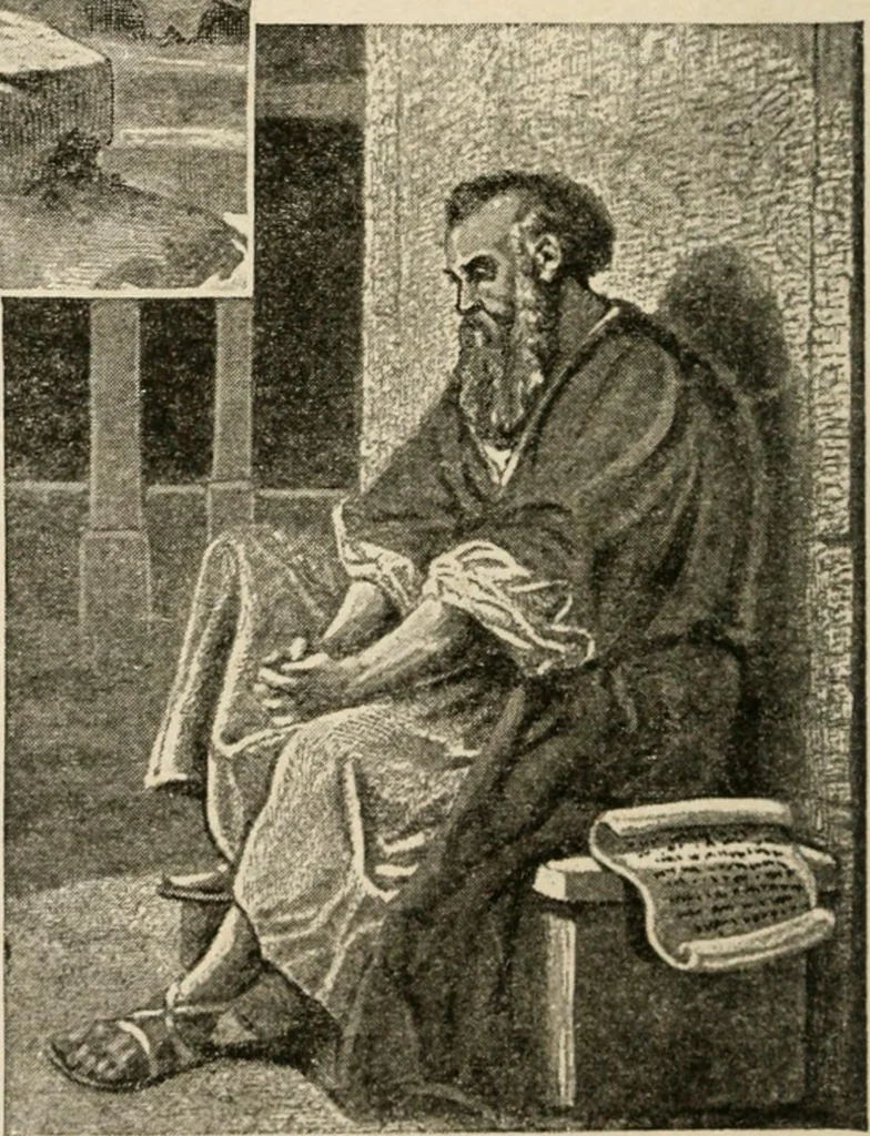 An illustration from The return of Jesus ; an earnest review of the scriptural evidences which establish the great Christian doctrine of the second coming of Christ, together with a close study of the prophecies relating to this glorious event and the fulfillment of these prophecies in the present generation, 1917, leaf 19