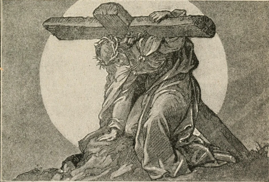 An illustration from The return of Jesus ; an earnest review of the scriptural evidences which establish the great Christian doctrine of the second coming of Christ, together with a close study of the prophecies relating to this glorious event and the fulfillment of these prophecies in the present generation, 1917, leaf 36