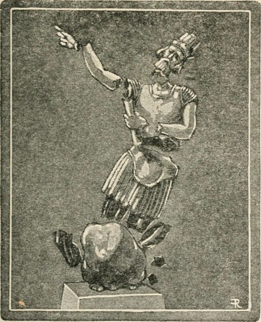 An illustration from The return of Jesus ; an earnest review of the scriptural evidences which establish the great Christian doctrine of the second coming of Christ, together with a close study of the prophecies relating to this glorious event and the fulfillment of these prophecies in the present generation, 1917, leaf 40