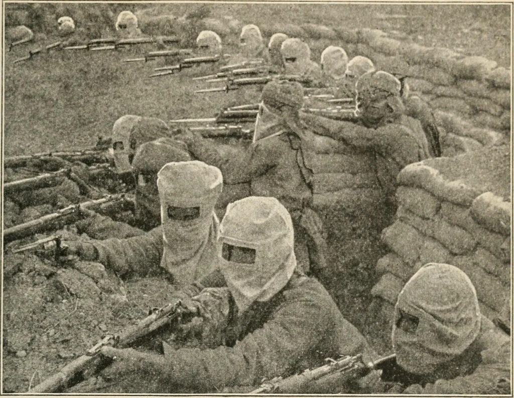 An illustration from The return of Jesus ; an earnest review of the scriptural evidences which establish the great Christian doctrine of the second coming of Christ, together with a close study of the prophecies relating to this glorious event and the fulfillment of these prophecies in the present generation, 1917, leaf 80