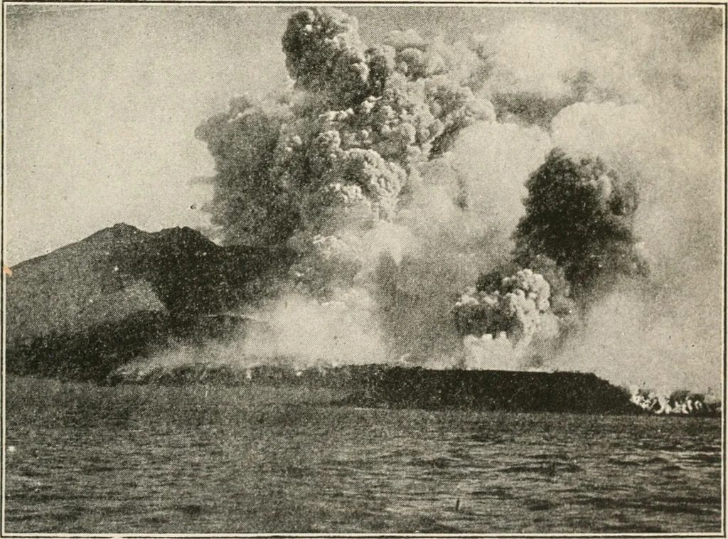 An illustration from The return of Jesus ; an earnest review of the scriptural evidences which establish the great Christian doctrine of the second coming of Christ, together with a close study of the prophecies relating to this glorious event and the fulfillment of these prophecies in the present generation, 1917, leaf 86