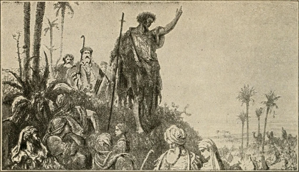 An illustration from The return of Jesus ; an earnest review of the scriptural evidences which establish the great Christian doctrine of the second coming of Christ, together with a close study of the prophecies relating to this glorious event and the fulfillment of these prophecies in the present generation, 1917, leaf 87