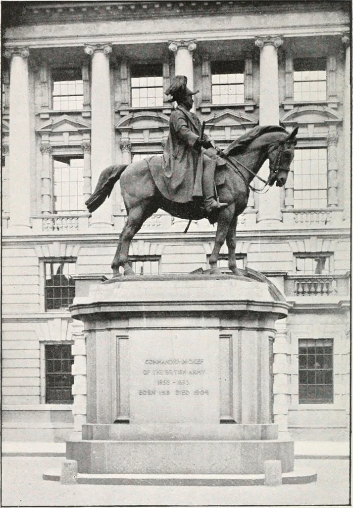 An illustration from Return of outdoor memorials in London, other than statues on the exterior of buildings, memorials in the nature of tombstones, memorial buildings and memorial trees, 1910, leaf 25