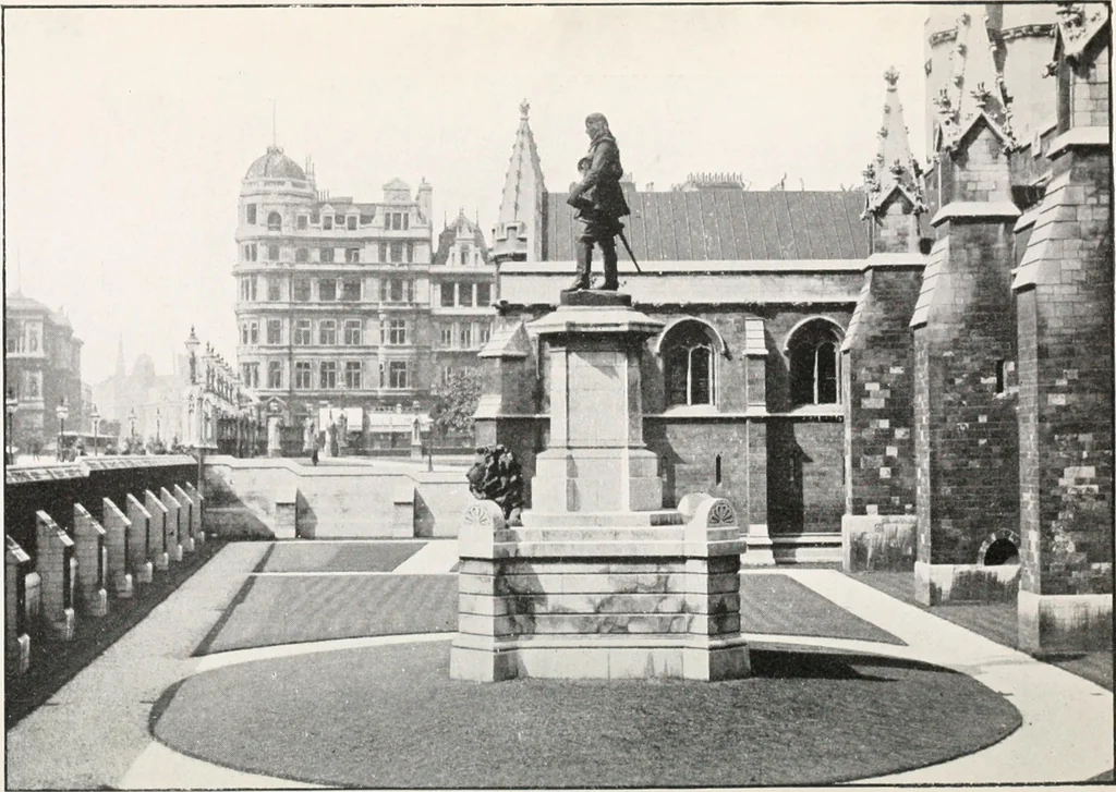 An illustration from Return of outdoor memorials in London, other than statues on the exterior of buildings, memorials in the nature of tombstones, memorial buildings and memorial trees, 1910, leaf 27