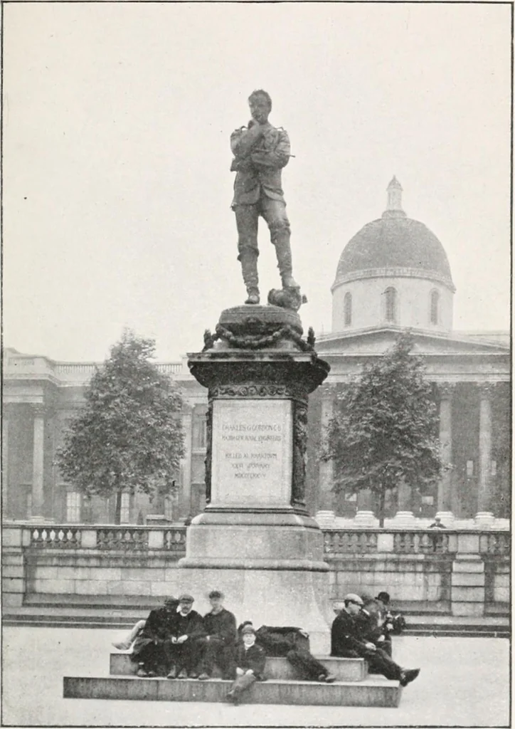 An illustration from Return of outdoor memorials in London, other than statues on the exterior of buildings, memorials in the nature of tombstones, memorial buildings and memorial trees, 1910, leaf 38