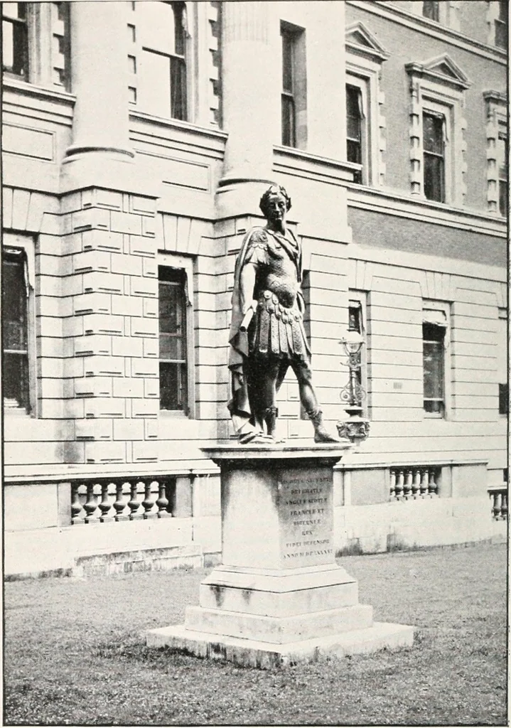 An illustration from Return of outdoor memorials in London, other than statues on the exterior of buildings, memorials in the nature of tombstones, memorial buildings and memorial trees, 1910, leaf 39