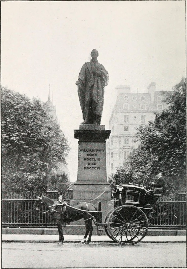 An illustration from Return of outdoor memorials in London, other than statues on the exterior of buildings, memorials in the nature of tombstones, memorial buildings and memorial trees, 1910, leaf 69