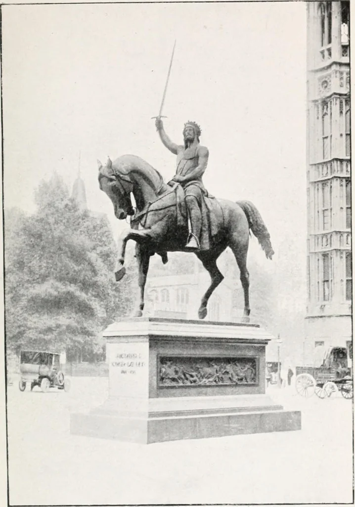 An illustration from Return of outdoor memorials in London, other than statues on the exterior of buildings, memorials in the nature of tombstones, memorial buildings and memorial trees, 1910, leaf 70