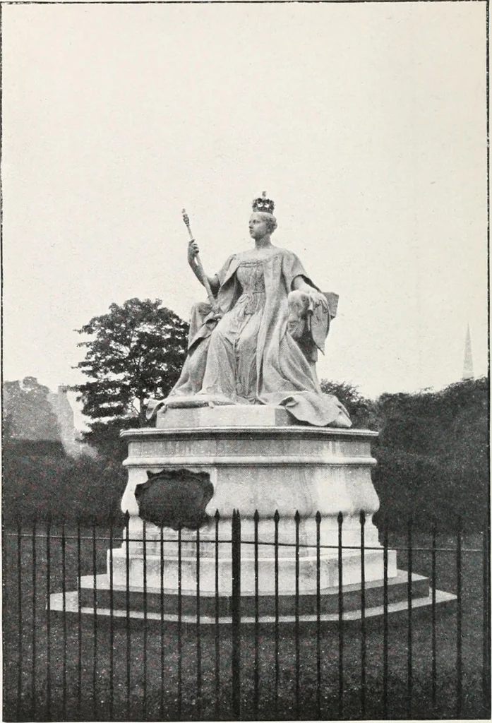 An illustration from Return of outdoor memorials in London, other than statues on the exterior of buildings, memorials in the nature of tombstones, memorial buildings and memorial trees, 1910, leaf 77