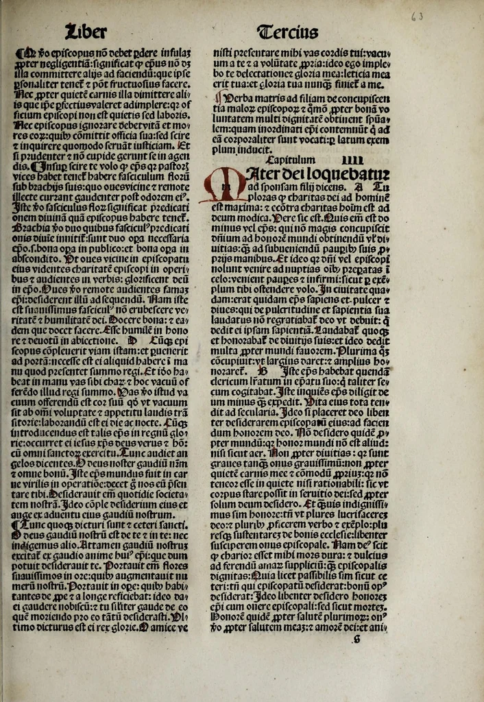 An illustration from Revelationes sancte Birgitte, 1500, leaf 143