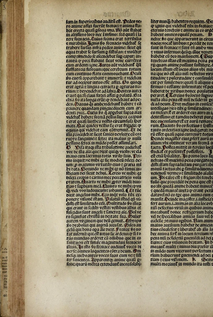 An illustration from Revelationes sancte Birgitte, 1500, leaf 180